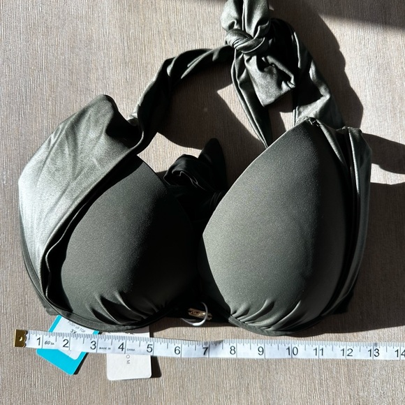 Beach Bunny Olive push up halter Bikini Set 3XL - Picture 3 of 13